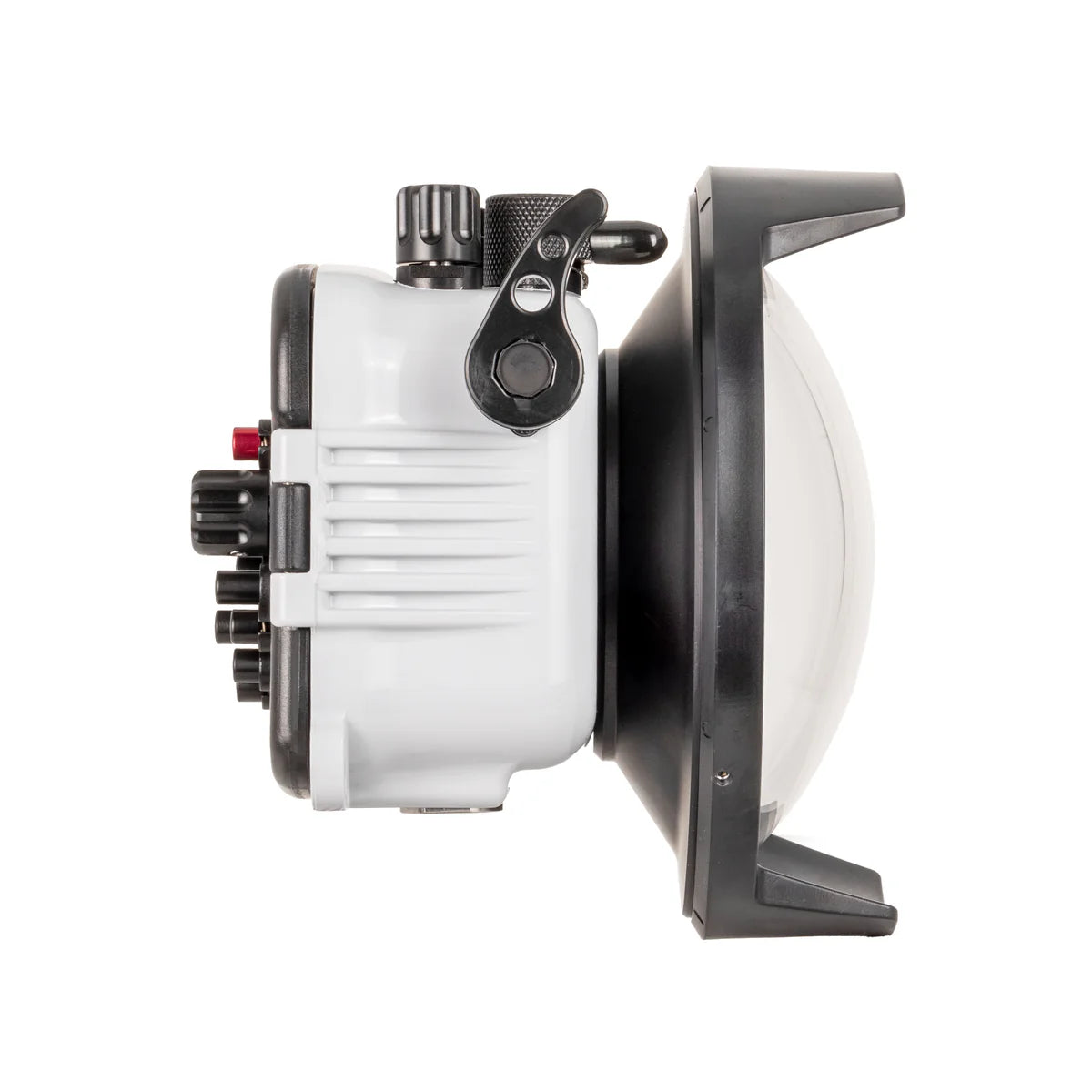 Ikelite TG-7 housing, OM System FCON-02 wideangle lens, adapter and Ikelite dome