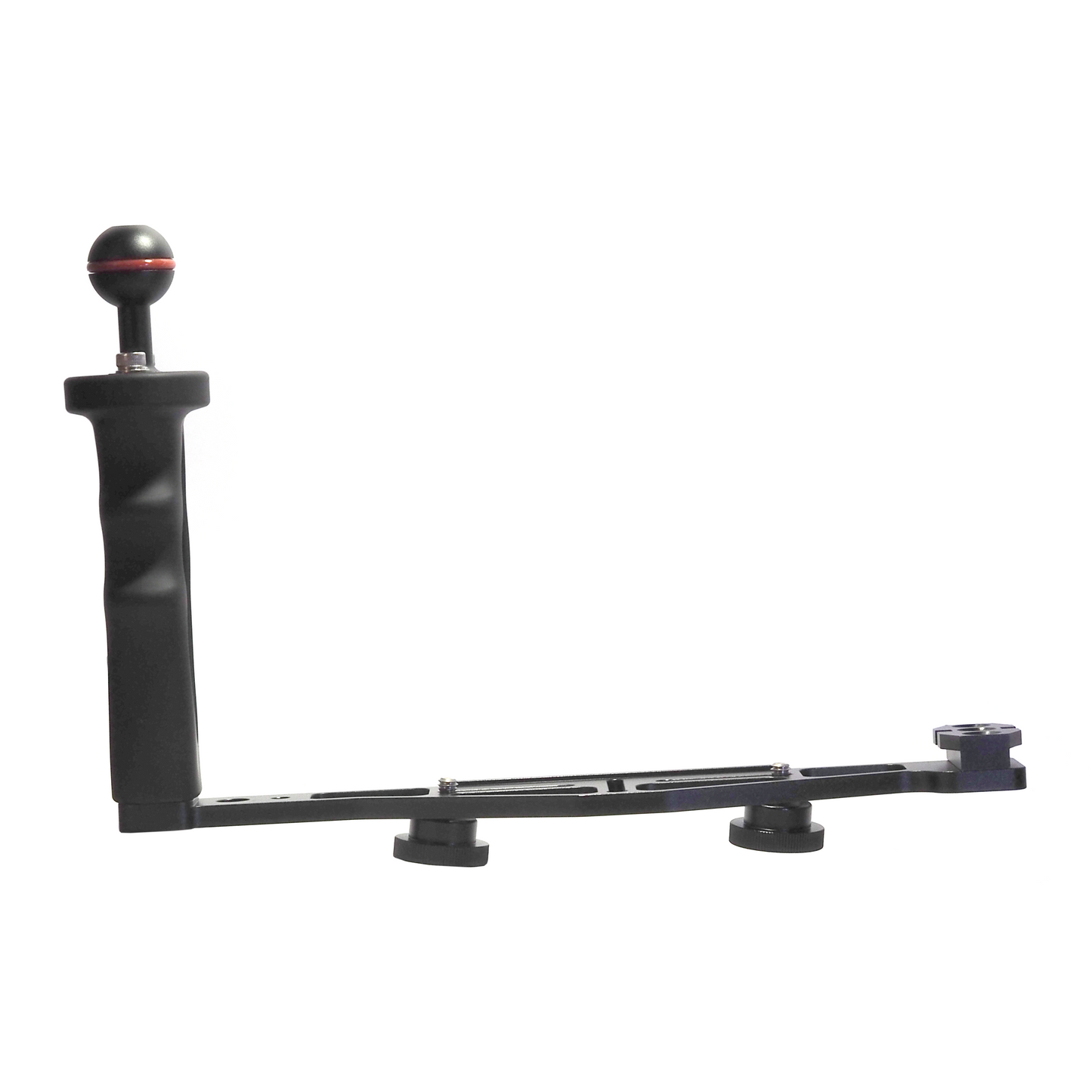 Single tray with handle, ball and t-shoe