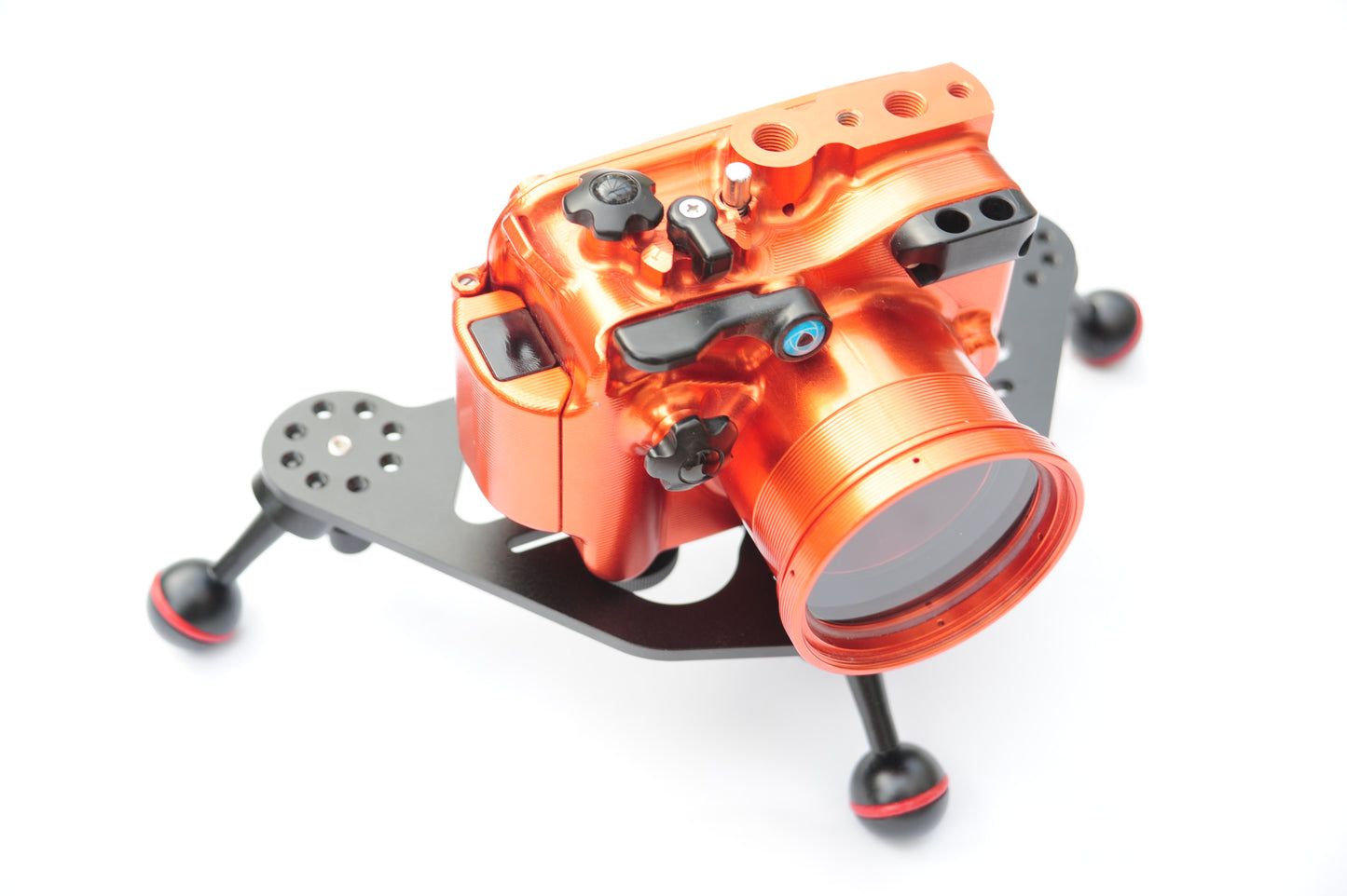 Tripod tray with 3x 1" ball legs