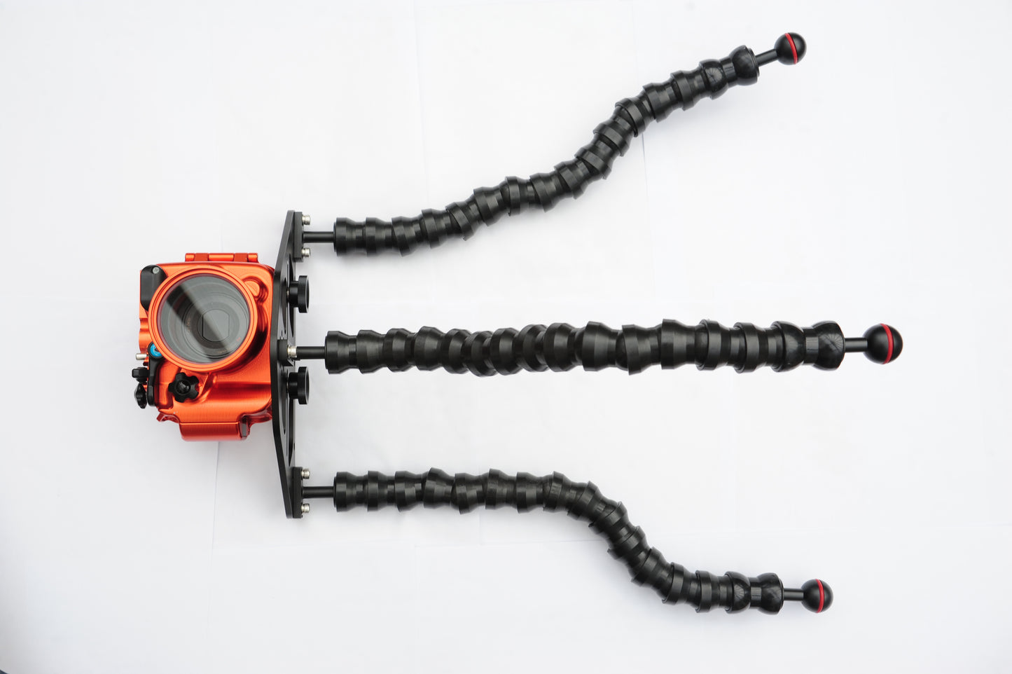 Tripod tray with 12 inch flex arm legs