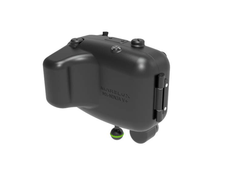 Marelux 21402 MX-NINJA V+ Housing for Atomos Ninja V/V+ 5''HDR Monitor (with 56201 M16 Vacuum Valve)