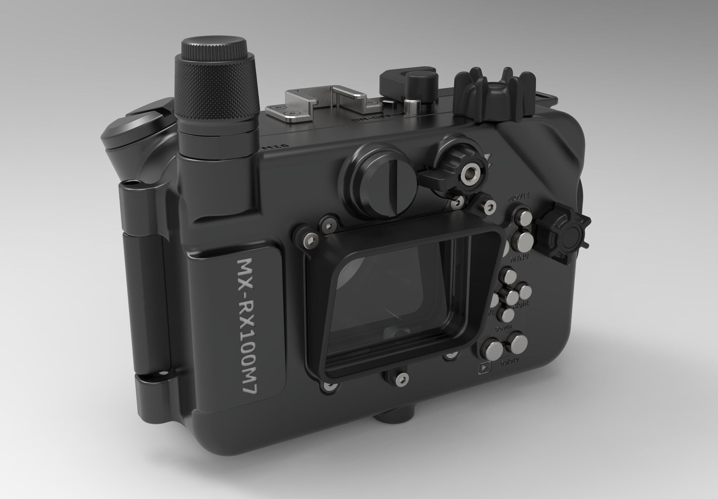 Marelux 21802 MX-RX100M7 Housing for Sony RX100M7 Compact Camera(with 32401 Extension Ring 35 and 32501 Macro Port 28)