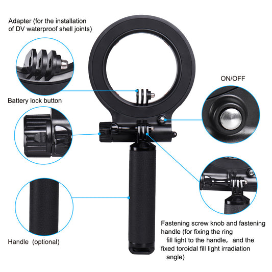 Seafrogs SL-109 GoPro Ring Light For Underwater