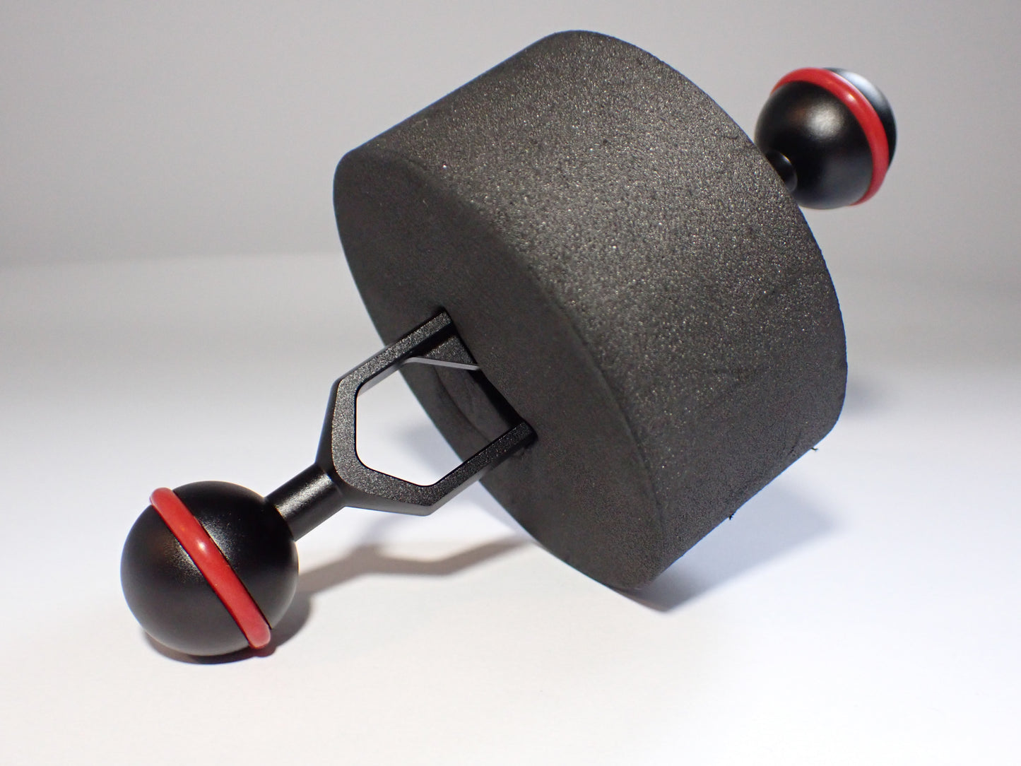 Float for ball arm