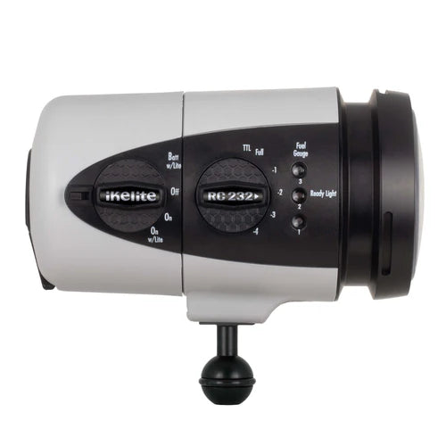 Ikelite #40123UK RC232 FIBER OPTIC STROBE + VIDEO LIGHT ( UK )