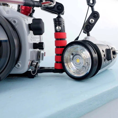 Ikelite #40123UK RC232 FIBER OPTIC STROBE + VIDEO LIGHT ( UK )