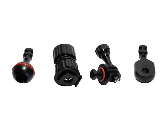 Coldshoe quick-release to GoPro , YS & 1" ball mounts