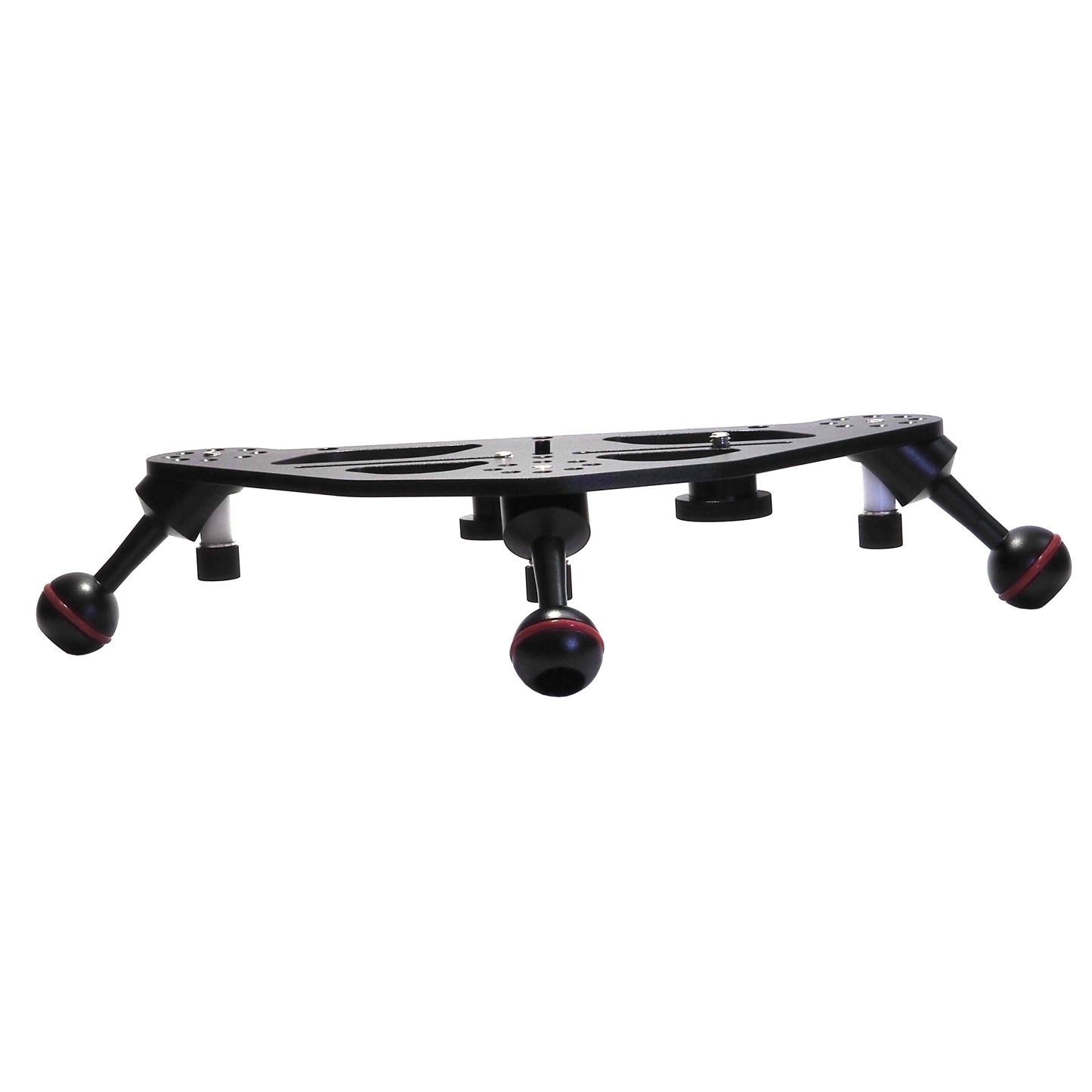 Tripod tray with 3x 1" ball legs