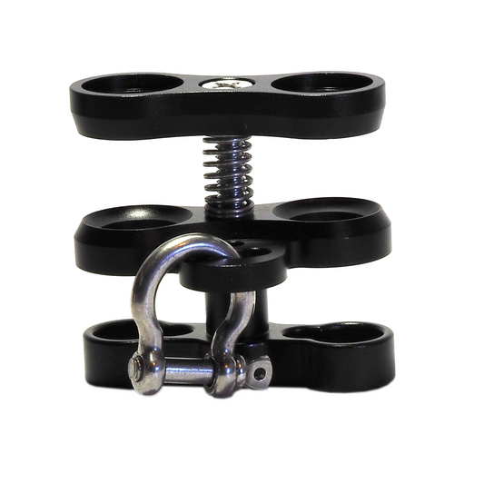 1" Ball clamp with shackle