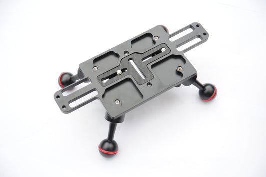 Tray base with four 1" ball legs