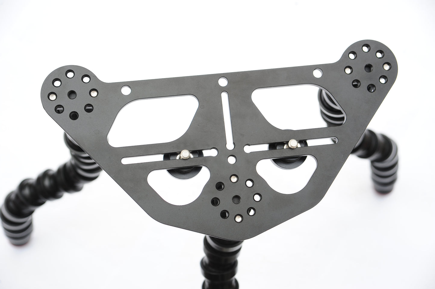 Tripod tray with 12 inch flex arm legs