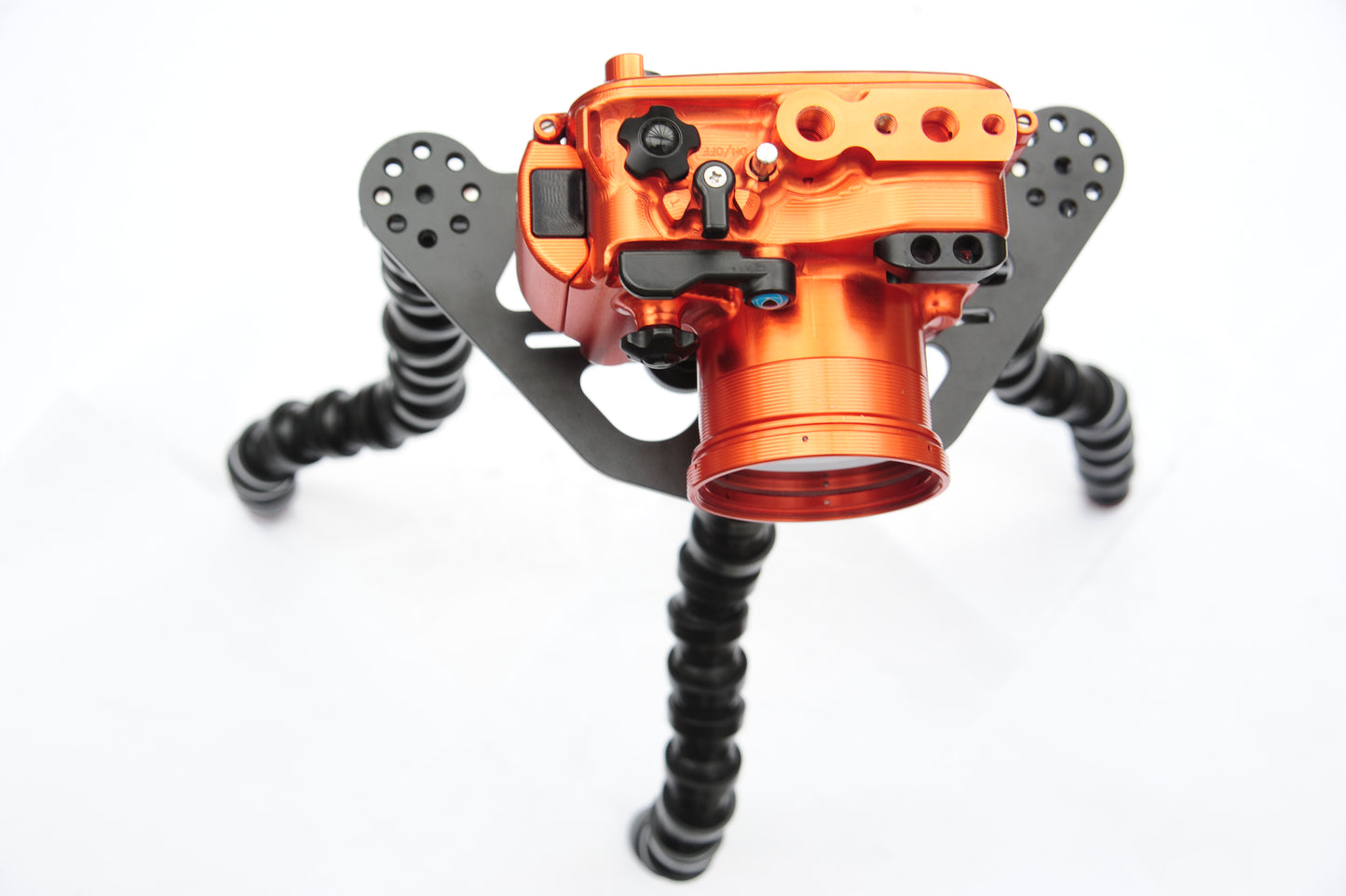 Tripod tray with 12 inch flex arm legs