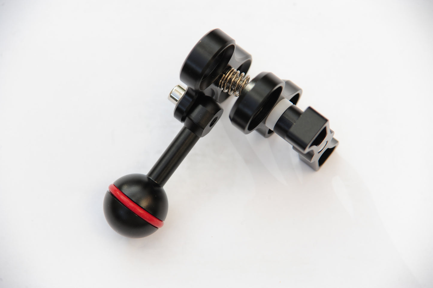 1" Ball clamp with extra ball extension