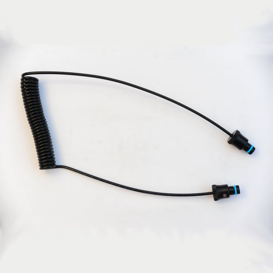 Fibre optic multicore cable with Sea & Sea type connectors