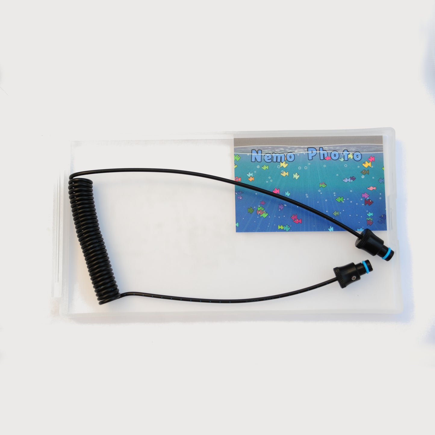 Fibre optic multicore cable with Sea & Sea type connectors