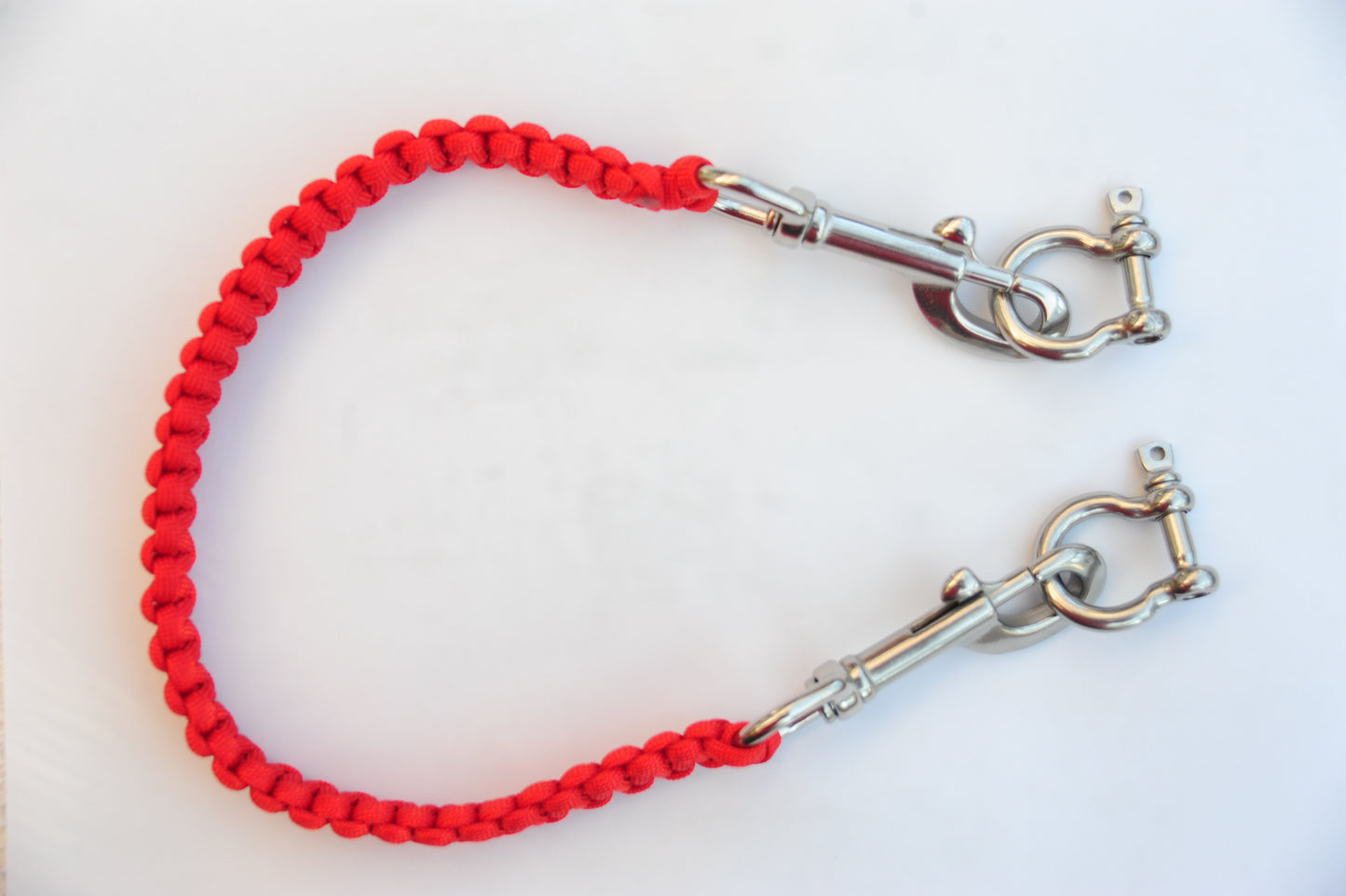 Handle carry lanyard 49cm with clips and shackles