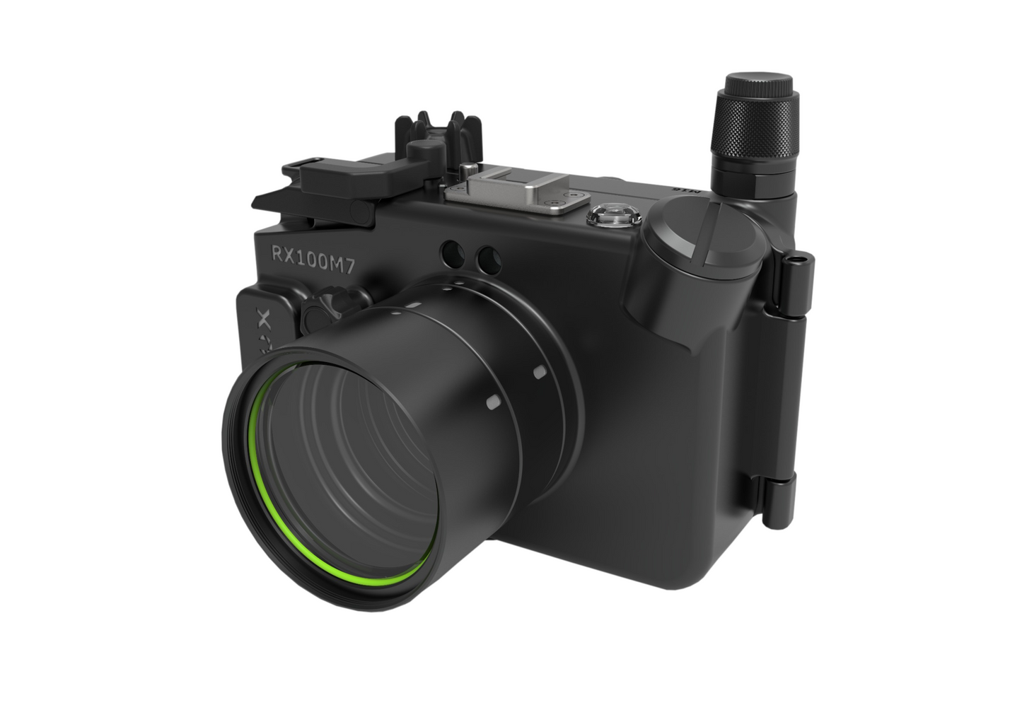 Marelux 21802 MX-RX100M7 Housing for Sony RX100M7 Compact Camera（with 32401 Extension Ring 35 and 32501 Macro Port 28)