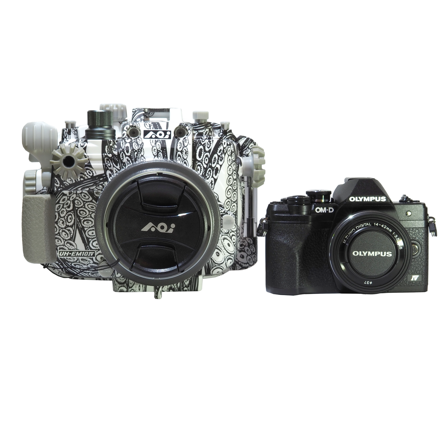 OM-D EM10 IV Camera + Backscatter Housing Package