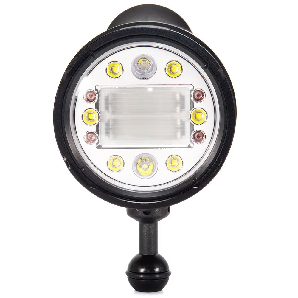 Backscatter Hybrid Flash Underwater Strobe HF-1