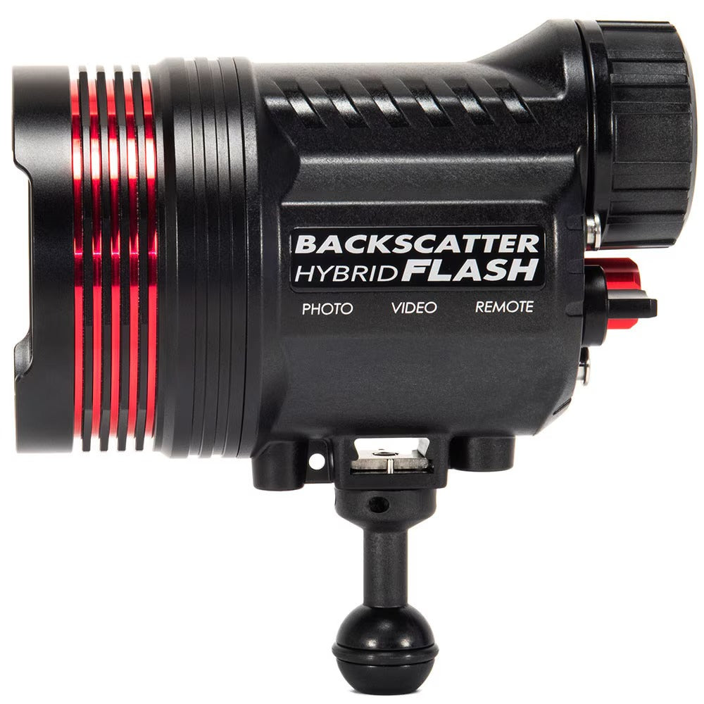 Backscatter Hybrid Flash Underwater Strobe HF-1