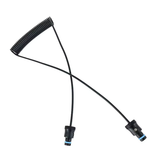 Fibre optic multicore cable with Sea & Sea type connectors