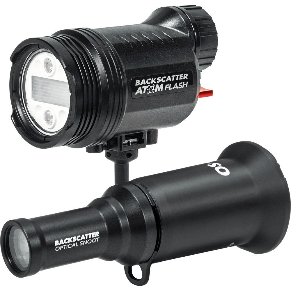 Backscatter Atom Flash & Optical Snoot 0S-2 Combo Package