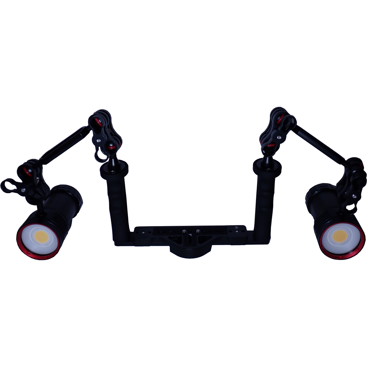 LetonPower L12 dual video light & ball arm package