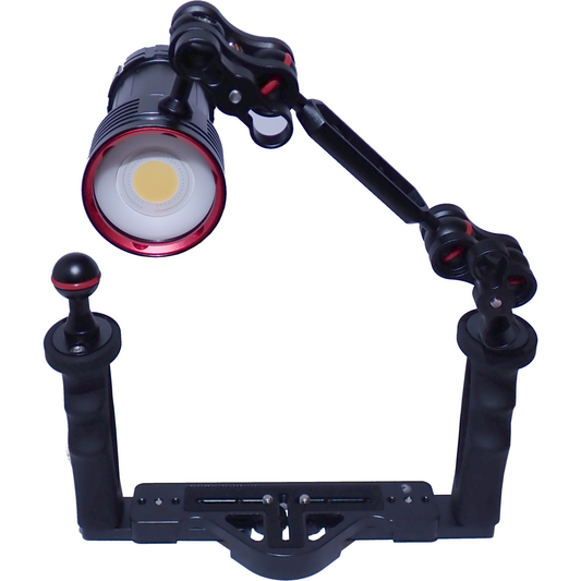 LetonPower L12 single video light & ball arm package