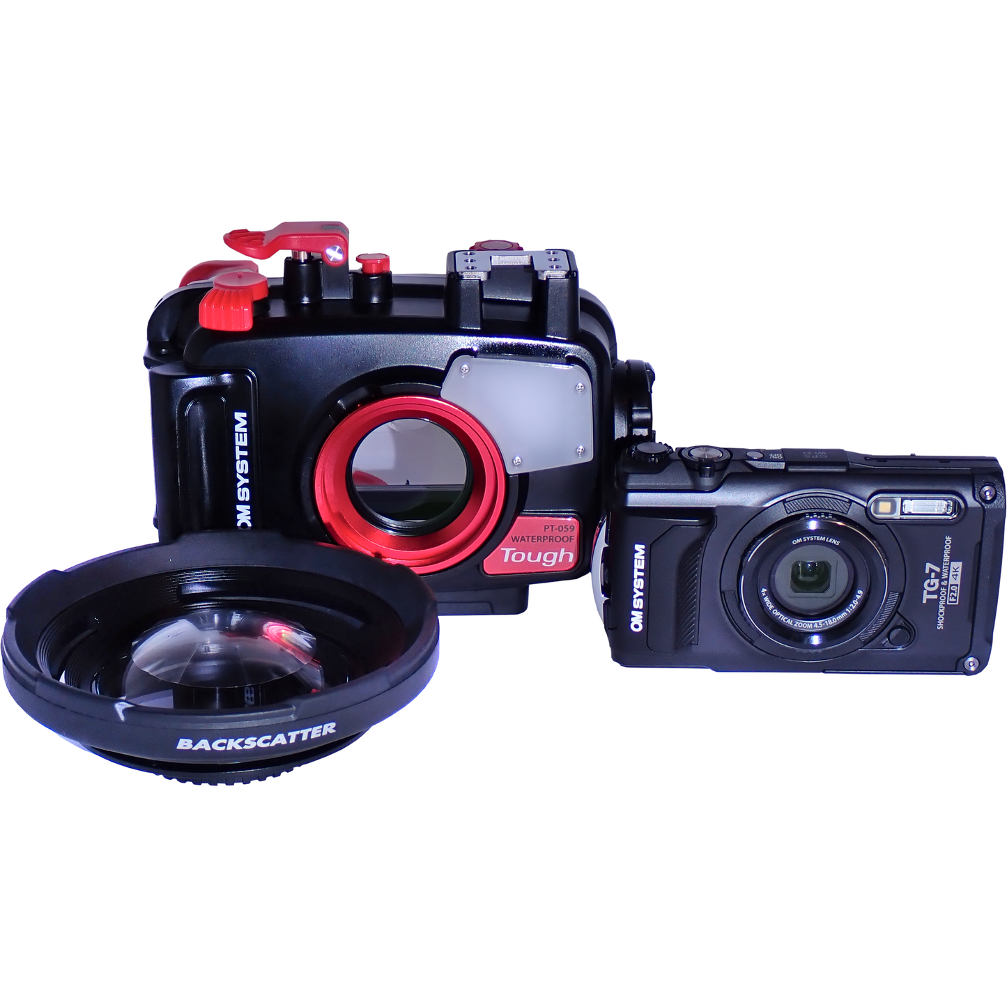 OM System TG-7 + PT-059 housing + Backscatter air lens