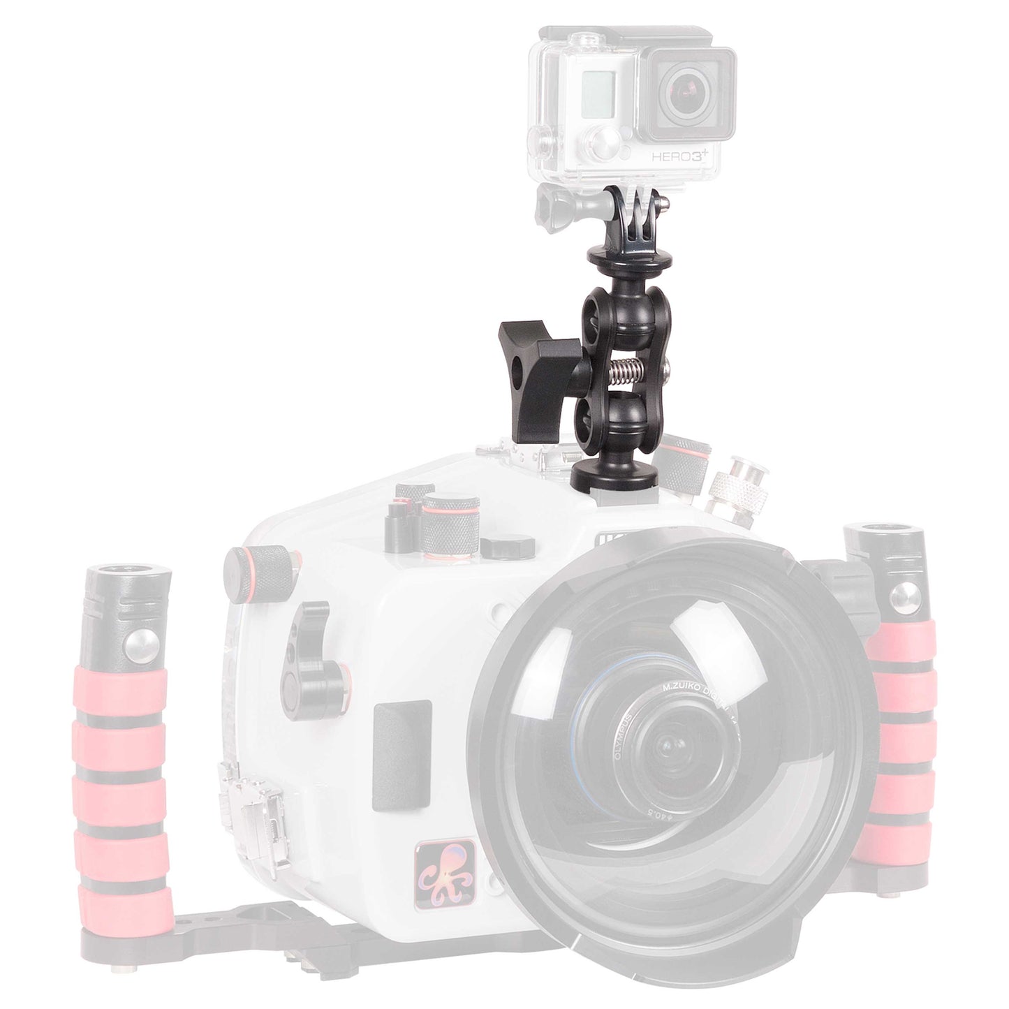 DSLR TOP MOUNT KIT FOR GOPRO / 1-in BALL