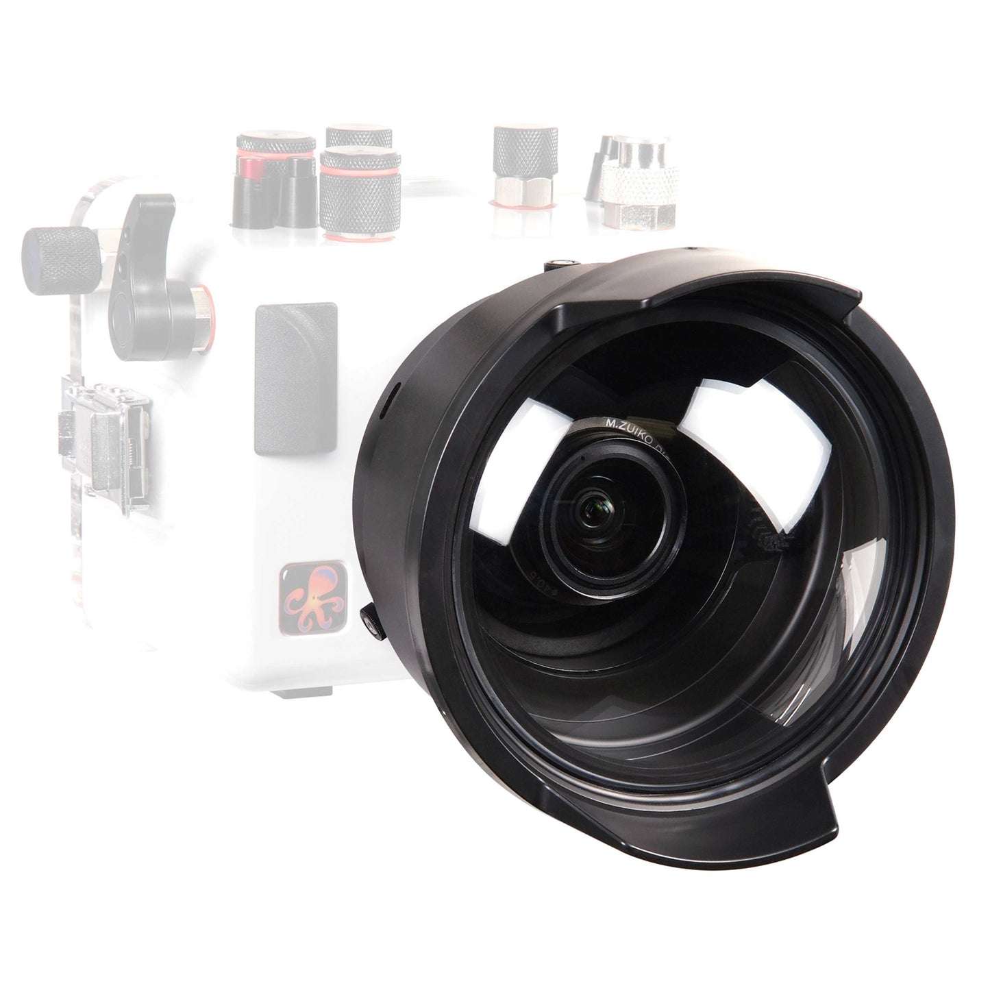 DLM 6 INCH DOME PORT WITH ZOOM EXT 1.00