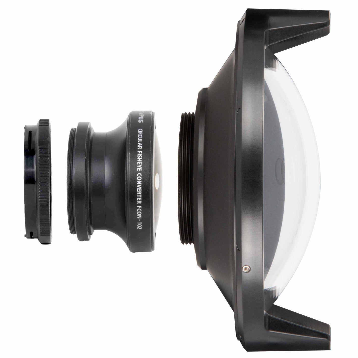 DOME PORT OLYMPUS FCON-T02 KIT WITH LENS